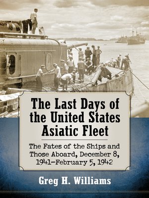 cover image of The Last Days of the United States Asiatic Fleet